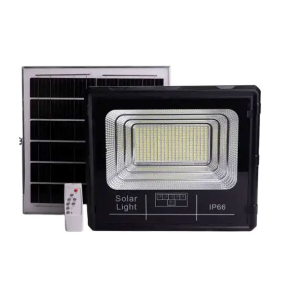 Вуличний LED ліхтар прожектор світлодіодний вуличний 418 LED 500 Вт із сонячною панеллю HP-5-77 | Зображення 3