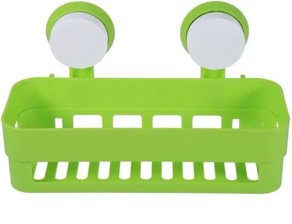 Настенная подставка для мыла шампуни губки на присосках LY-571 | Зображення 2