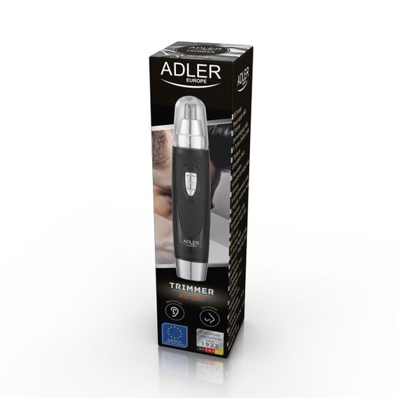 Триммер для носа и ушей Adler AD 2911 на батарейке компактный | Зображення 9