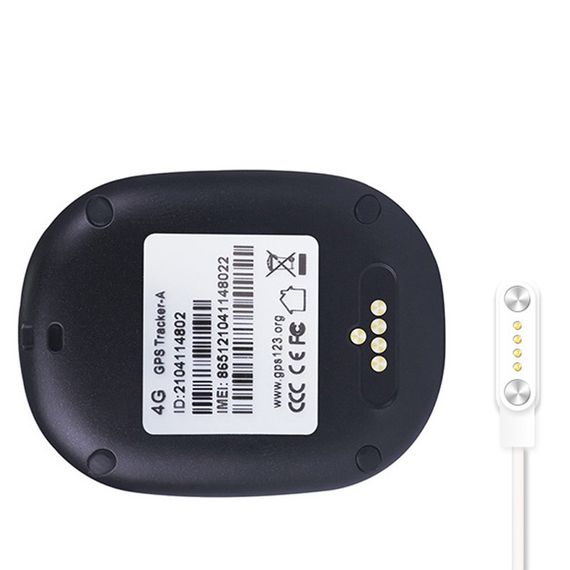 Трекер GPS V45 Tracker Pendant with display SIM (4GLTE with 2GGSM fallback) 600mAh Black | Зображення 4