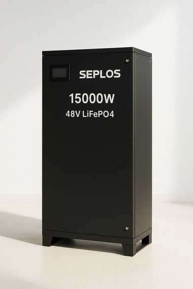 Підлоговий акумулятор 15000Вт з технологією Online, SEPLOS 48V LiFePO4 (345701170_80000) | Зображення 3