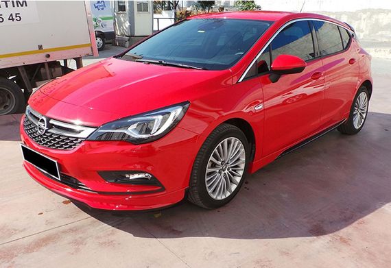Передня Lip накладка DPT (Під фарбування) для Opel Astra K 2016-2021 рр | Зображення 3