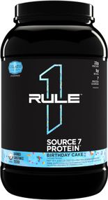 Протеин Rule One Source 7 Protein 920 г, Birthday Cake Gelato