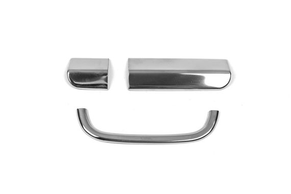 Накладка на заднюю ручку (нерж.) Carmos - Турецкая сталь для Mercedes Vito W639 2004-2015 гг | Зображення 1