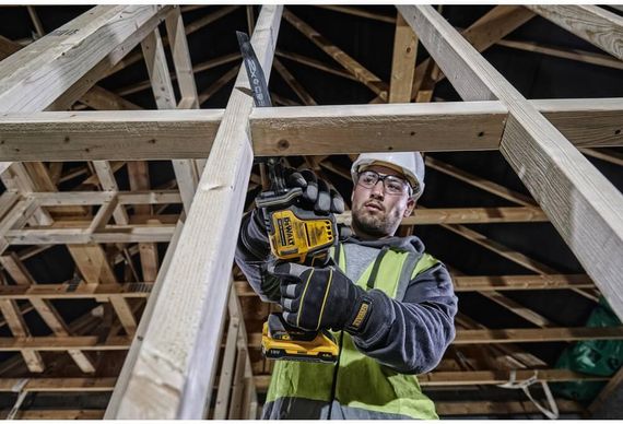 Пила шабельна акумуляторна 18В безщіткова DeWALT DCS369N | Зображення 4