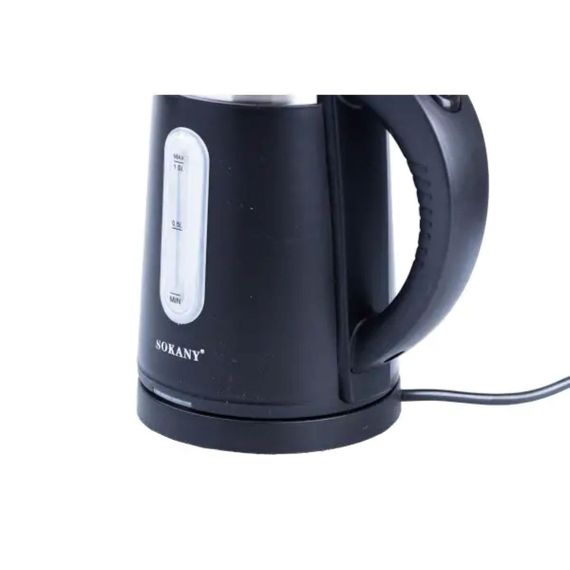 Электрочайник Sokany SK-0808 1200W Черный | Зображення 1