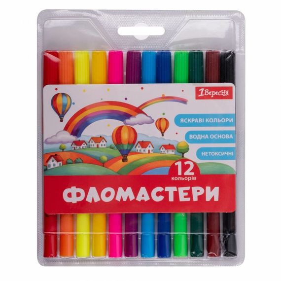 Набір фломастерів 1 Вересня Classic 650547 12 кольорів