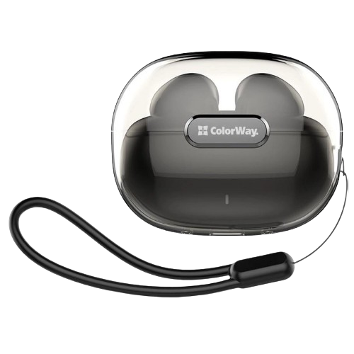 Навушники бездротові ColorWay slim Earbuds CW-TWS2BK чорний