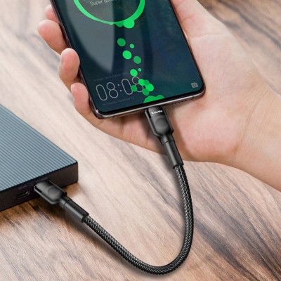 Дата кабель ColorWay USB-C to USB-C 0.3m 3А black (CW-CBPDCC054-BK) | Зображення 8