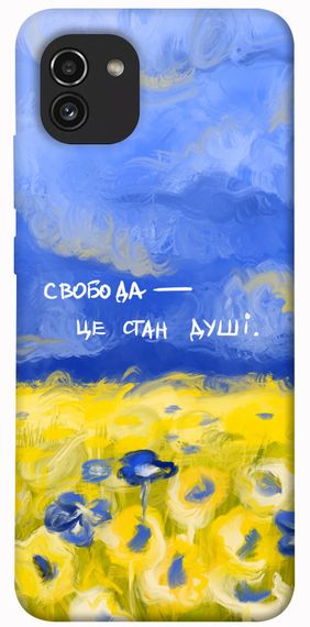 Чохол IBANAN Свобода це стан душі для Samsung Galaxy A03