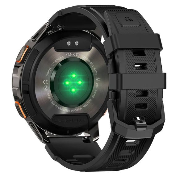 Смарт-годинник тактичний Kospet Tank T3 Metal Black (KTT0003MB) | Зображення 4