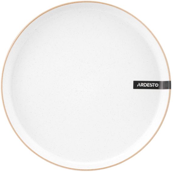 Тарілка десертна Ardesto Apulia AR2920AW 20.3 см біла