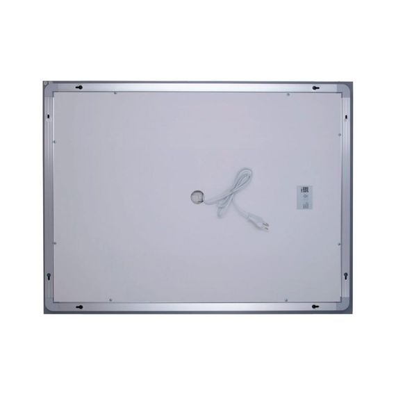 Дзеркало Lidz Kubis 800х600 з LED-підсвіткою Touch, з антизапотіванням, з диммером, рег. яскравості LD78LF9047400 | Зображення 4