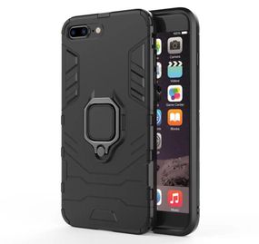 Чехол бампер Primolux Ring Armor для Apple iPhone 7 Plus / iPhone 8 Plus - Black