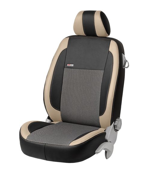 Авточохли екошкіра-2024тканина-2024антара VIP Elite (передні) для Opel Combo 2012-2018 рр | Зображення 9