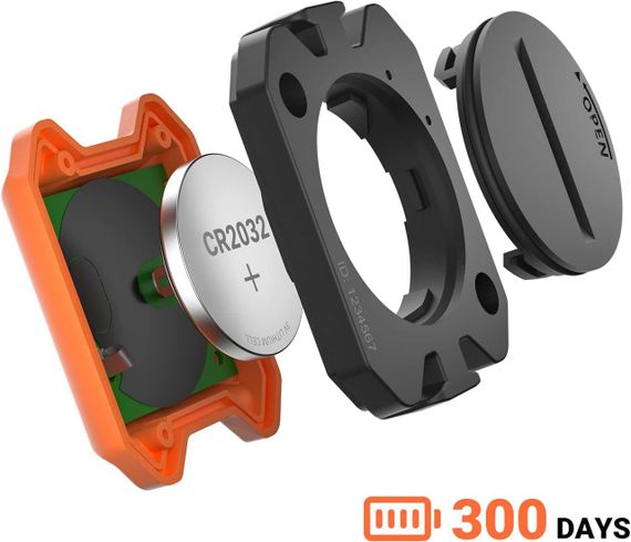 Датчик швидкості, відстані та каденсу для велосипеда, Бездротовий, moofit CS8, через Bluetooth і ANT | Зображення 1