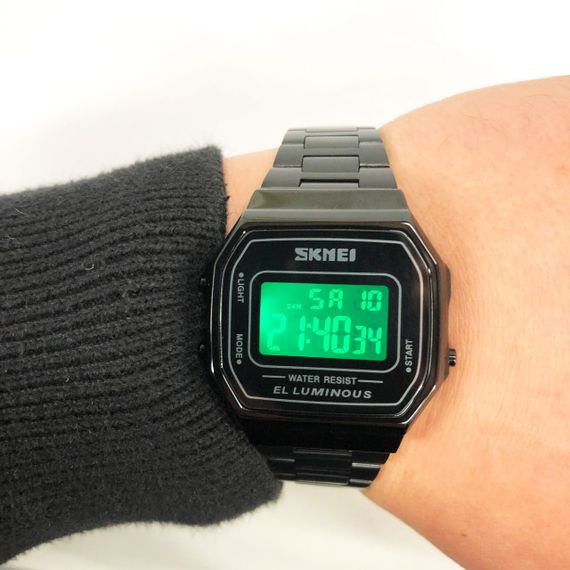 Класичні наручні годинники retro SKMEI, Вінтажні наручні годинники, Годинник спортивний армійський CI-86 | Зображення 5