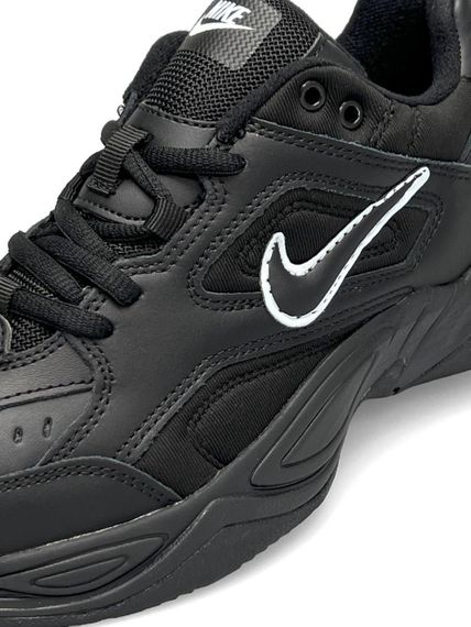 Чоловічі кросівки M2K Tekno All Black White весна / літо / осінь | Зображення 7