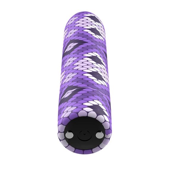 Потужна віброкуля Custom Bullets Snake Purple | Зображення 2