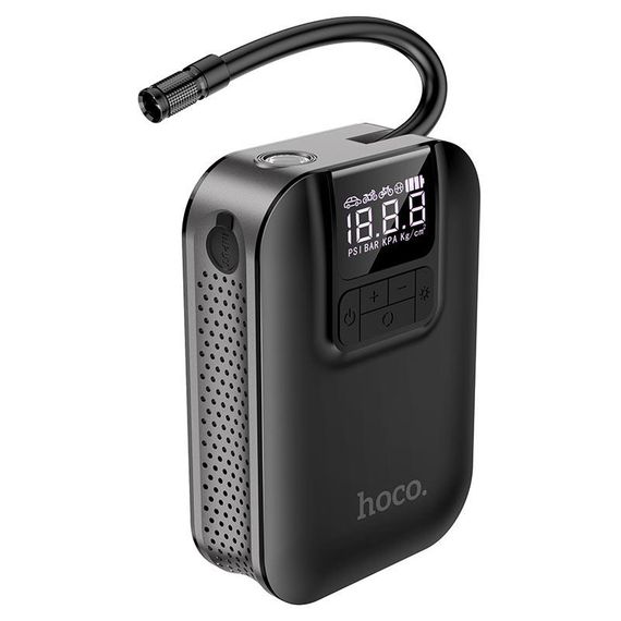 Компресор автомобільний Hoco S53 чорний XPRO (MAW-43486_1450) | Зображення 6
