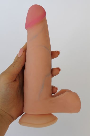 Фалоімітатор EGZO Ciberskin DS001 (18,5 см х 4 см) Sex Aura | Зображення 3