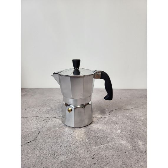 Гейзерна кавоварка GU-1000-3 Como 3 чашки 150 мл. (алюм) GUSTO | Зображення 1