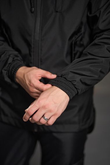 Куртка чоловіча soft shell "Easy" чорна | Зображення 6