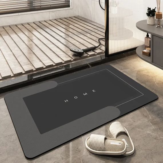 Килимок у ванну вологовбираючий суперпоглинаючий  нековзний Bath Mat Super Absorbent (40х60см) | Зображення 2