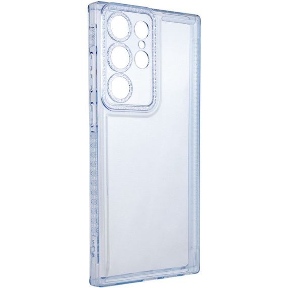 Чохол TPU Starfall Clear для Samsung Galaxy S23 Ultra Блакитний