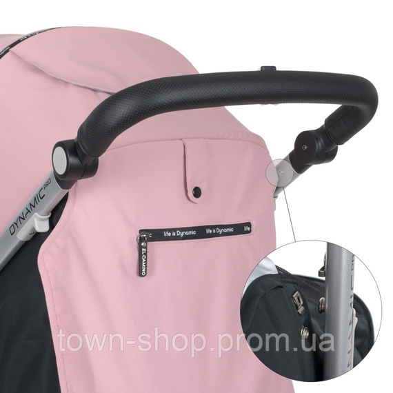 Коляска детская прогулочная EL CAMINO ME 1053N Pale Pink | Зображення 8