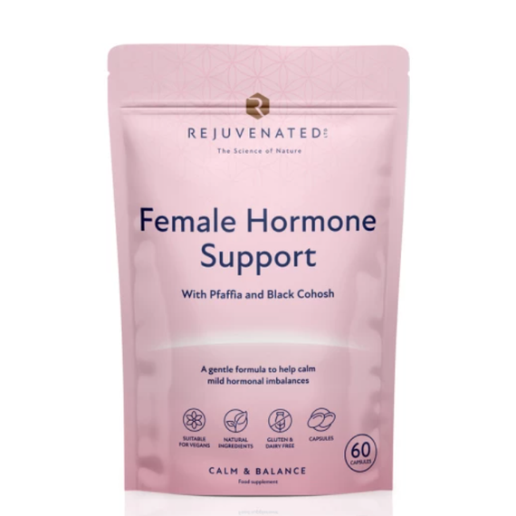 Підтримка жіночих гормонів, Female Hormone Support, Rejuvenated, 60 капсул