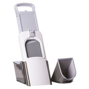 Овочерізка ручна універсальна з контейнером 19×12.5×34 см слайсер для овочів кухонна овочерізка HP-8-67