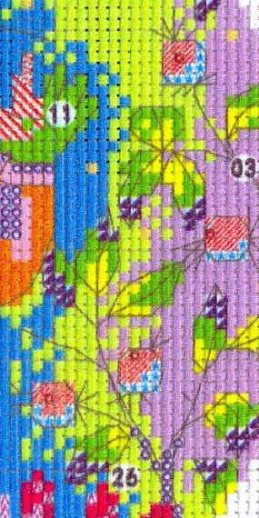 Набор для вышивания по нанесённой на канву схеме "Mr. cat". AIDA 14CT printed 27*23 см | Зображення 4