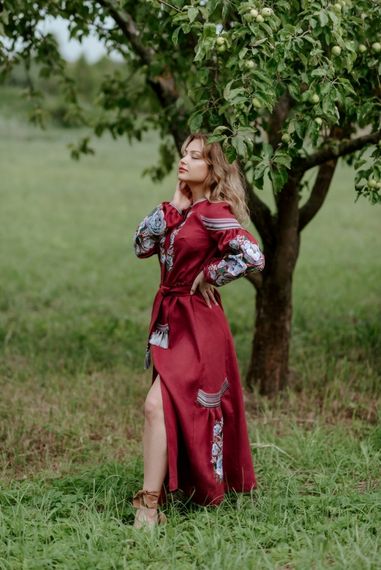 Платье  вышиванка взрослое в пол | Зображення 7
