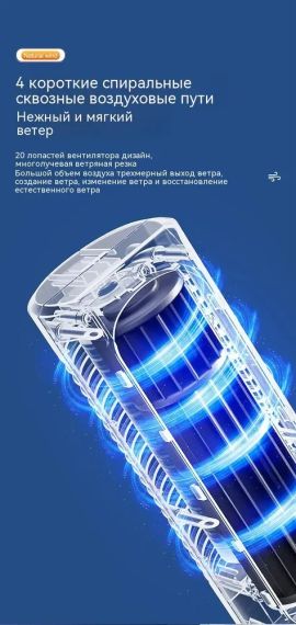Вентилятор настольный портативный кондиционер HTKJ  FHH-05 | Зображення 5
