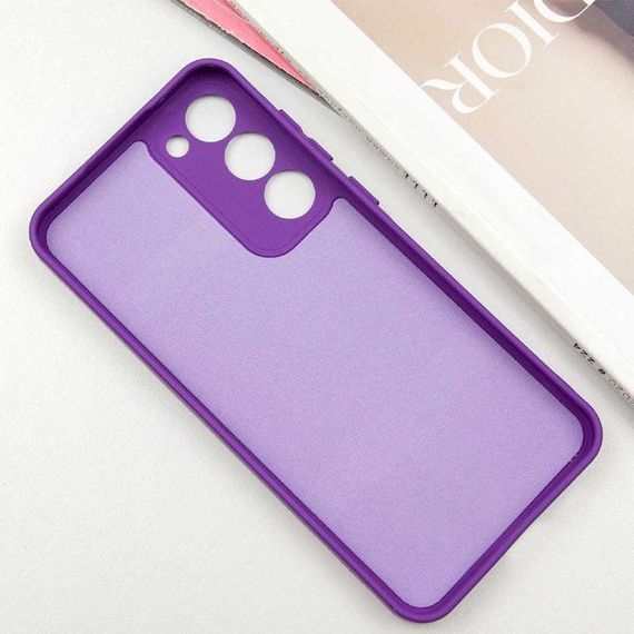 Чехол TPU GETMAN Liquid Silk Full Camera для Samsung Galaxy S23 Фиолетовый / Purple | Зображення 2