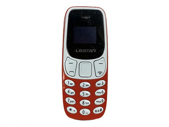 Міні мобільний маленький телефон L8 Star BM10 (2Sim) жовтогарячий | Зображення 2