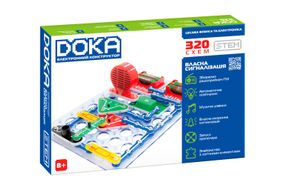 Конструктор електронний D70707 "320 СХЕМ" DOKA