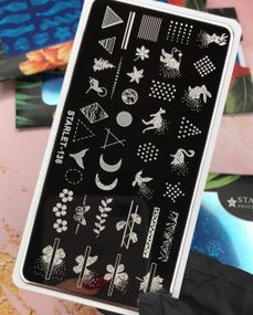 Пластина 136 для стемпинга Starlet Professional (12х6см)