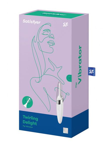 Вібратор для клітора Satisfyer Twirling Delight White | Зображення 4