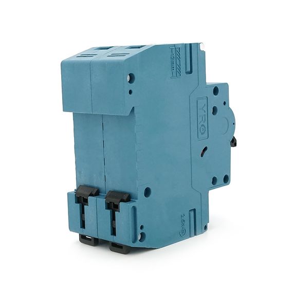 Автоматичний вимикач постійного струму YRO YRL7-63DC 2P 50A DC550V 6kA, DIN, 80*36*44.8mm | Зображення 1