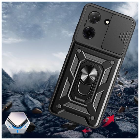 Чохол до мобільного телефона BeCover Military Xiaomi Redmi A5 / Poco C71 Black (713543) | Зображення 3