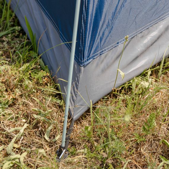 Намет кемпінговий тримісний 190×190×140 (см) автоматичний LU-002 Сиій | Зображення 9