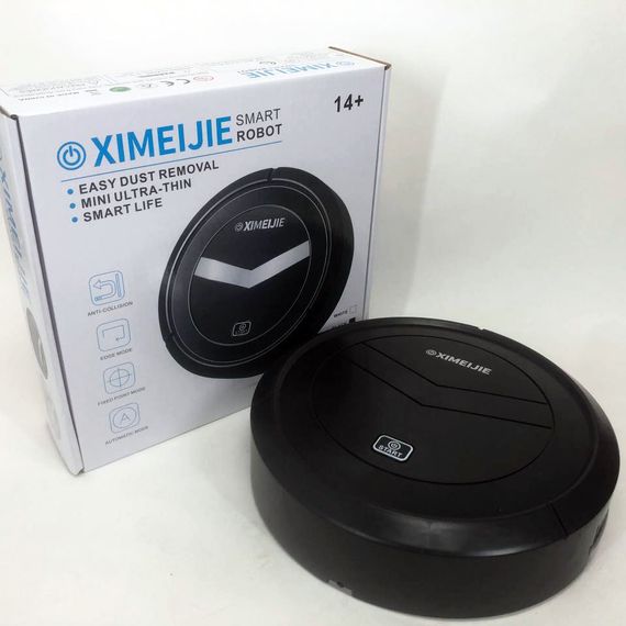 Хороший пылесос для дома Ximei Mop | Ximei smart robot | Робот пылесос clean smart robot. XT-492 Цвет: черный | Зображення 3