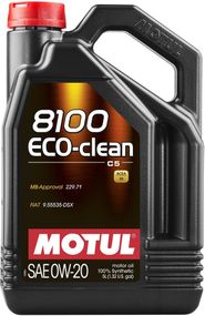 Моторна олива Motul 8100 ECO-CLEAN 0W-20 5л.