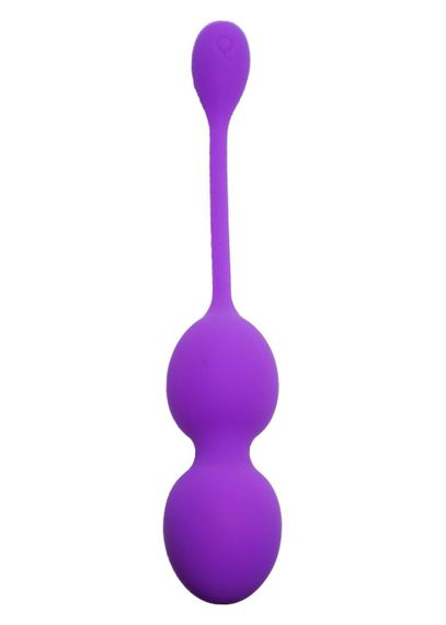 Вагинальные виброшарики - Vibrating Kegel Balls Purple, 32 мм, 80 г Sex Aura
