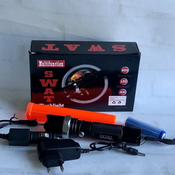 Сильний ліхтарик Bailong 8626, Портативний ліхтар із функцією зарядки, Пило-вологозахищений ліхтарик XS-33 | Зображення 9