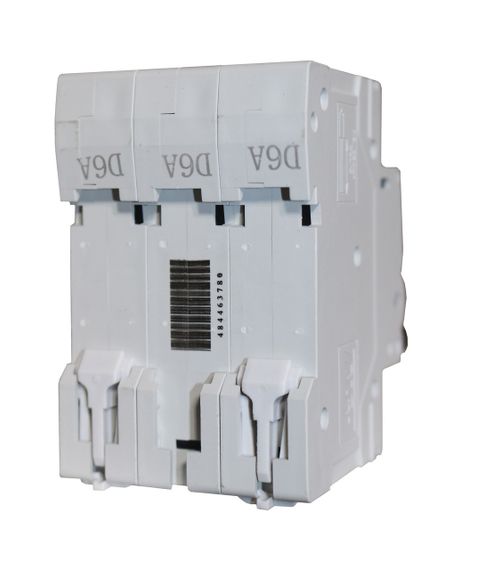 Автоматический выключатель ВА18-60 3Р 6А 6кА х-ка D Ny95504803 | Зображення 3