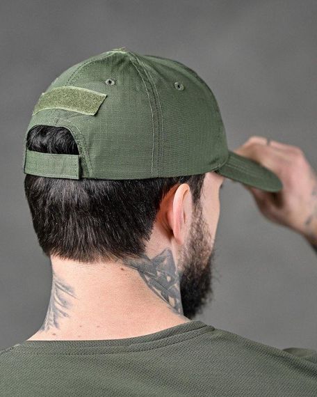 Тактична бейсболка hooray оливкова | Зображення 2