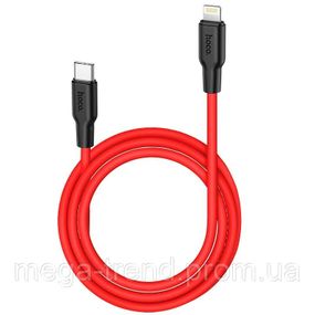 Кабель Hoco Type-C to Lightning Silicone PD charging data cable X21 Plus |1m, 3A, 20W|